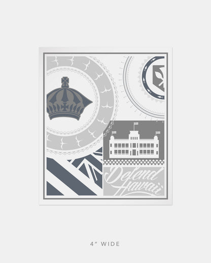 ROOTS COLLAGE Sticker