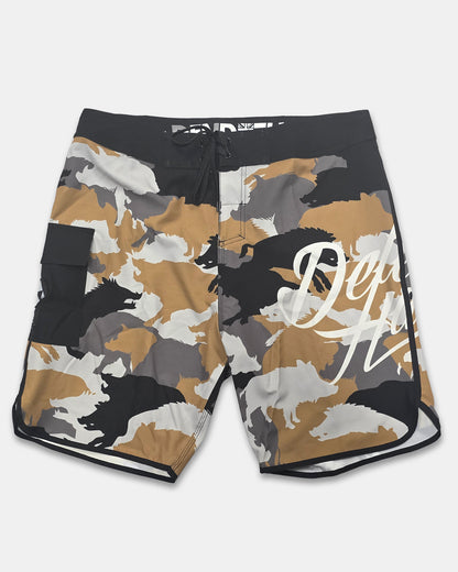 WILD BOAR CAMO Boardshort