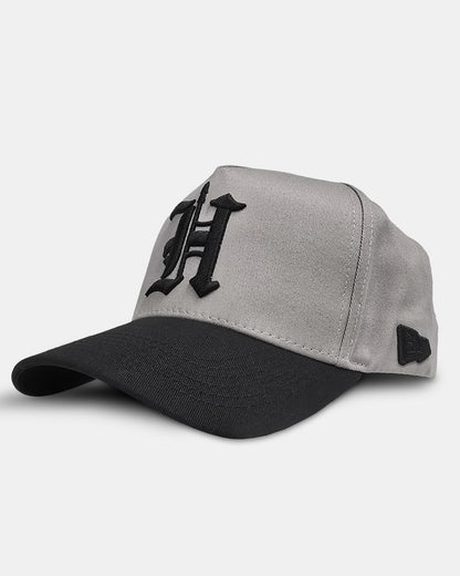 H SPEAR GRAY A-Frame Snapback