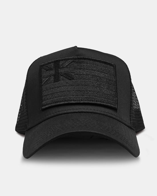 HAE ALL BLACK A-Frame Snapback