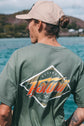 LEAHI SLOPE Light Olive Premium Tee