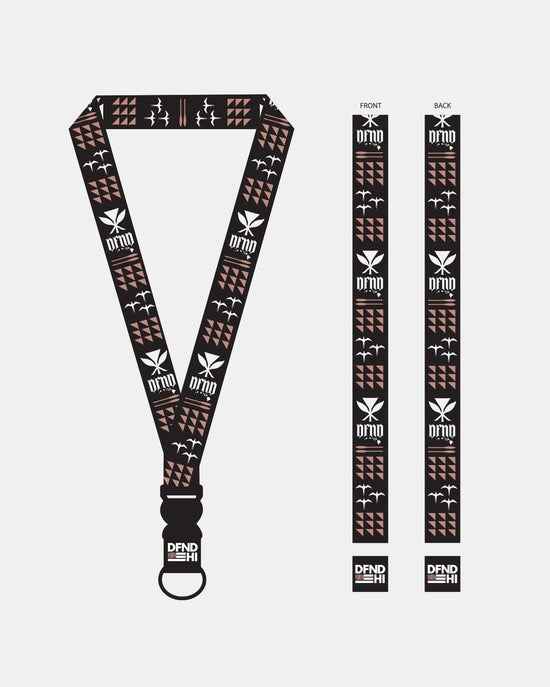 IWA CREW Black Lanyard