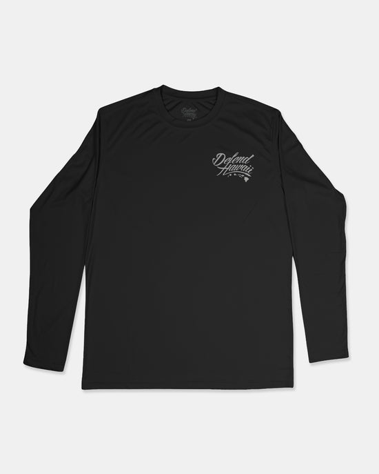 WILDSTYLE ELUA Black UPF50 Dri-Fit Longsleeve