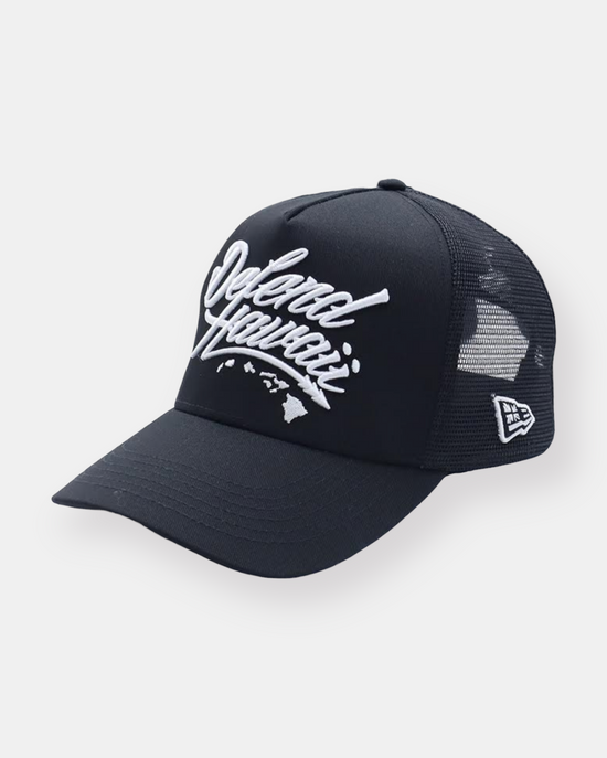 WILDSTYLE LOGO Black A-Frame Trucker