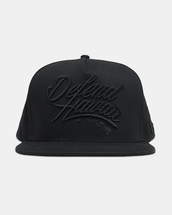 WILDSTYLE LOGO All Black Snapback