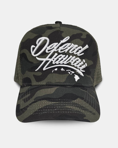 WILDSTYLE CAMO A-Frame Trucker