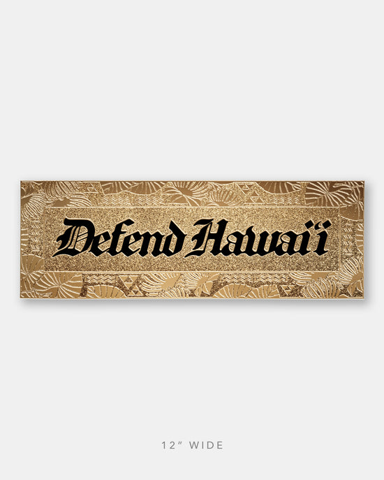 WAHINE GOLD Sticker