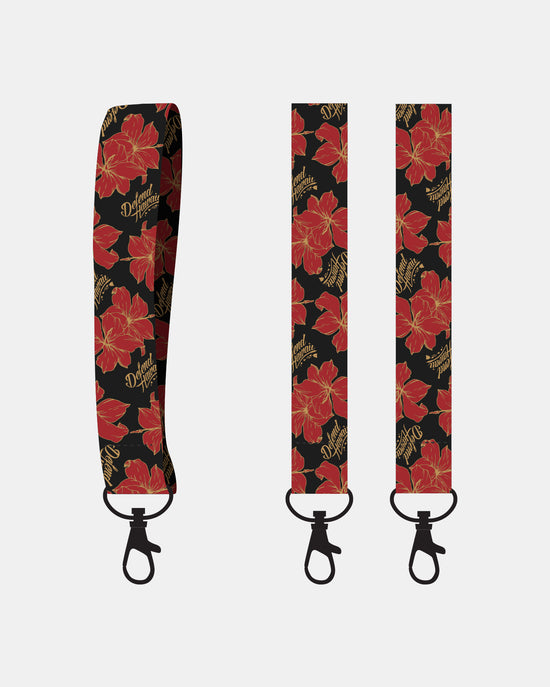 WILD HIBISCUS Mini Lanyard