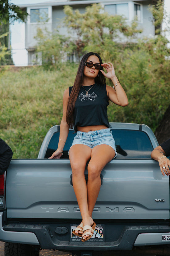 HEAVY PALMS Sleeveless Tee